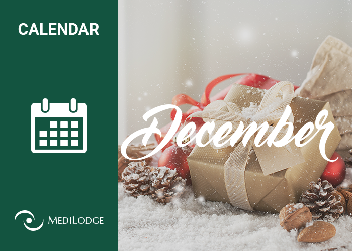 Medilodge december calendar 2019