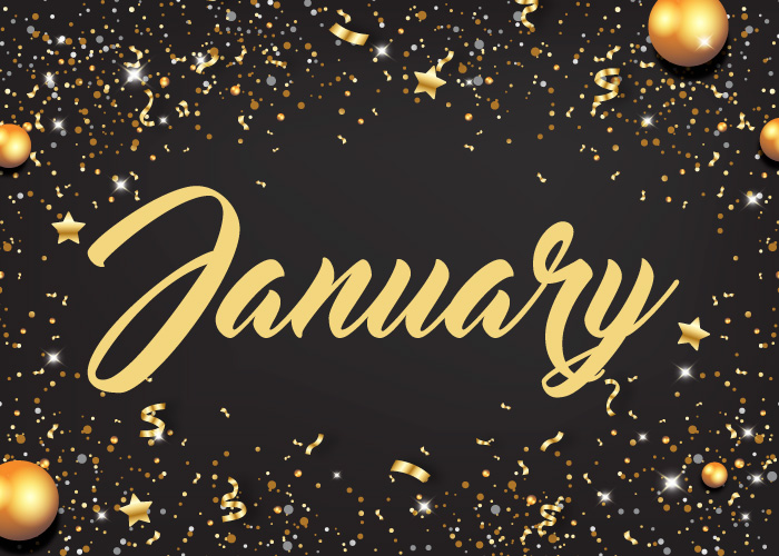 January Calendar of Events and Activities